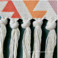 Nuevo patrón de tapiz tejido colgante de pared de algodón
